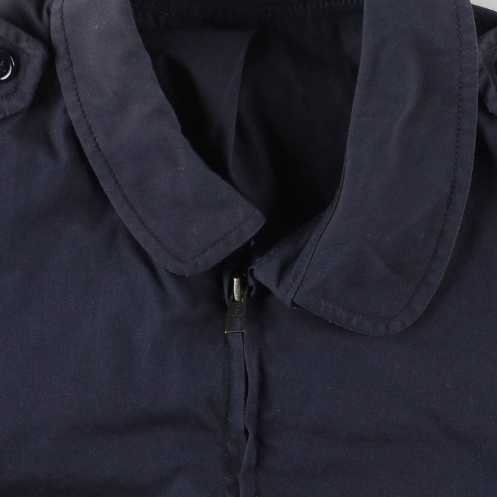 1980'S US Military Utility Jacket, Made in USA, Size 40R, Men's Size L, Vintage cotton navy blue type Vintage Second Hand