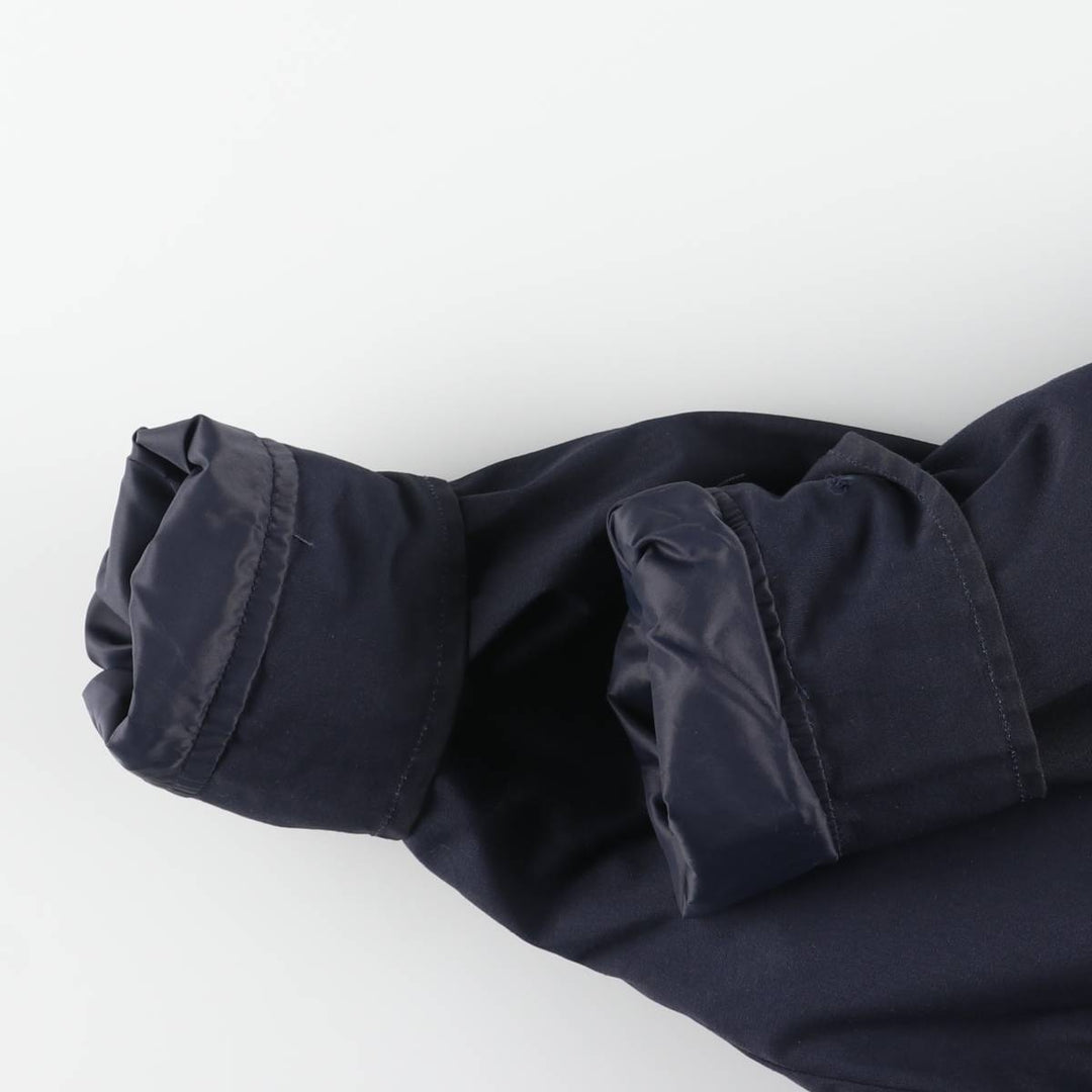 1980'S US Military Utility Jacket, Made in USA, Size 40R, Men's Size L, Vintage cotton navy blue type Vintage Second Hand