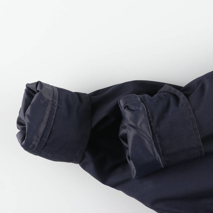 1980'S US Military Utility Jacket, Made in USA, Size 40R, Men's Size L, Vintage cotton navy blue type Vintage Second Hand
