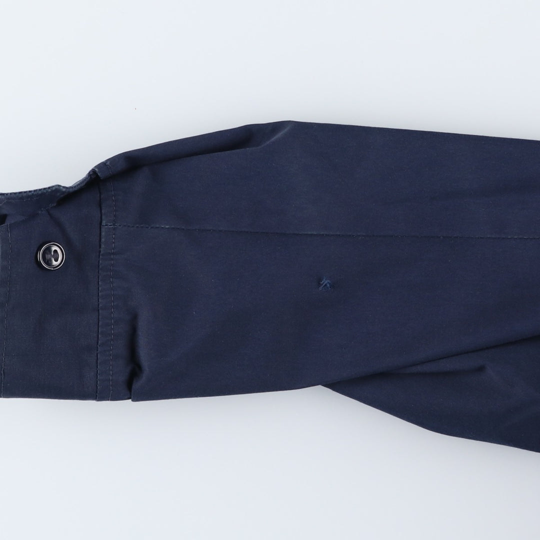 1980'S US Military Utility Jacket, Made in USA, Size 42R, Men's Size L, Vintage polyester navy blue type Vintage Second Hand