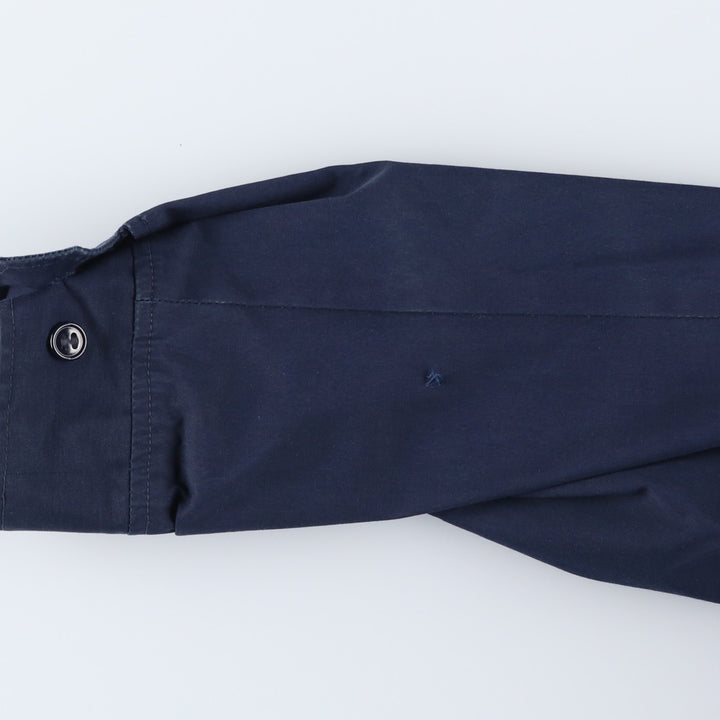 1980'S US Military Utility Jacket, Made in USA, Size 42R, Men's Size L, Vintage polyester navy blue type Vintage Second Hand