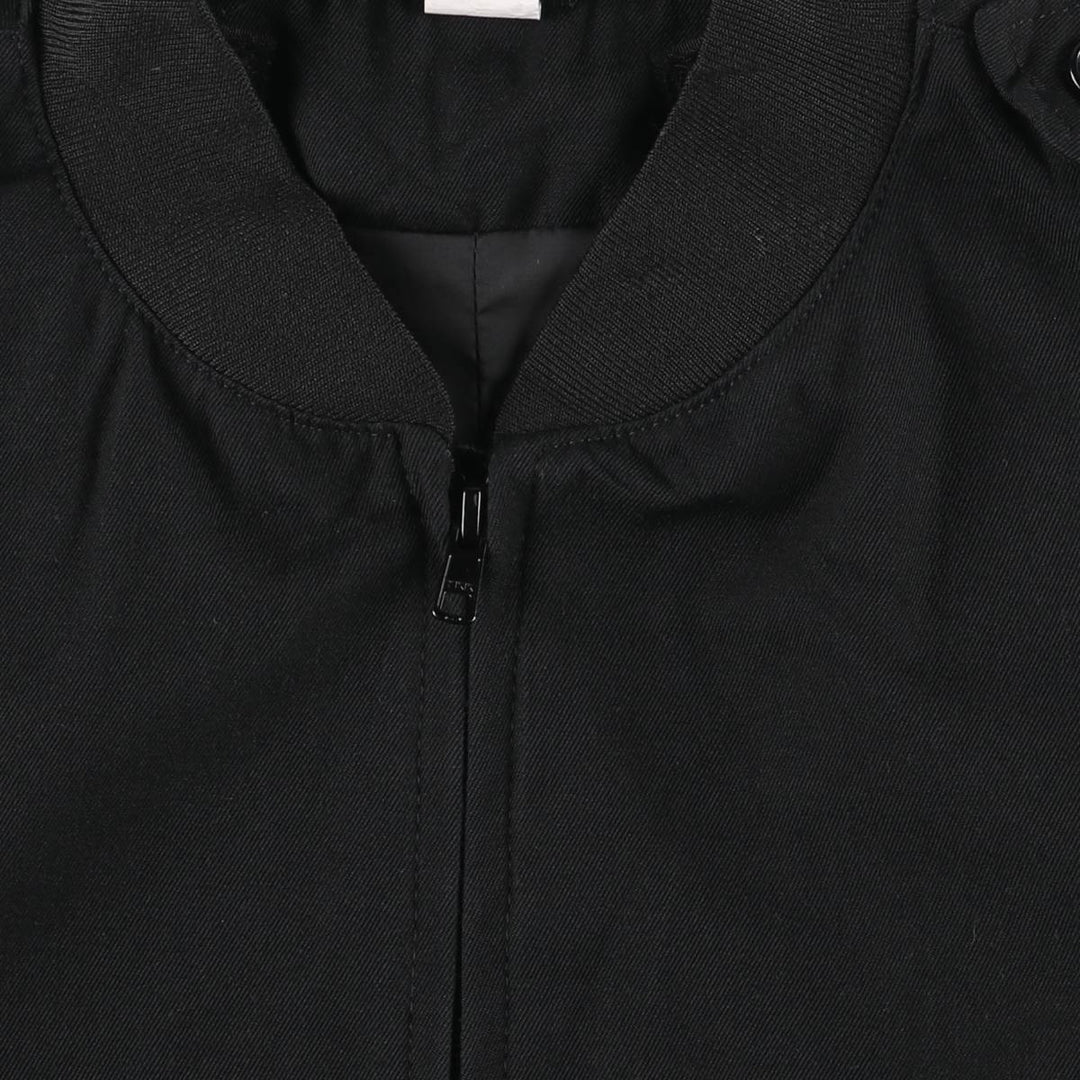 Military Officer Jacket 42 Regular Men's XL polyester black type Vintage Second Hand
