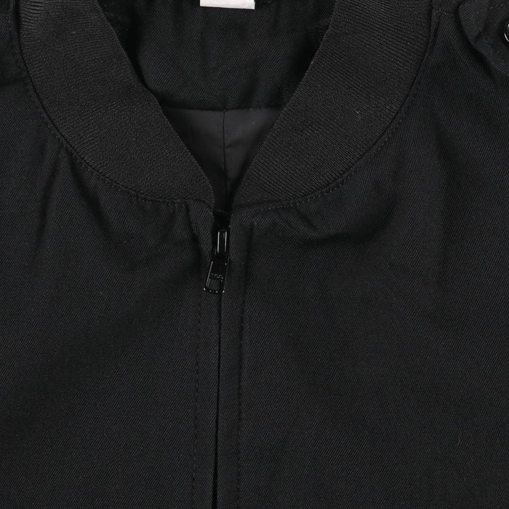 Military Officer Jacket 42 Regular Men's XL polyester black type Vintage Second Hand