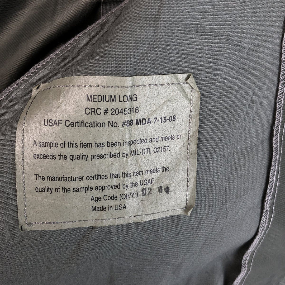 Civilian Camouflage Pattern ABU Digital Tiger Camo Military Gore-Tex Parka, Made in USA, Men's Size Medium Nylon gray type Vintage Second Hand