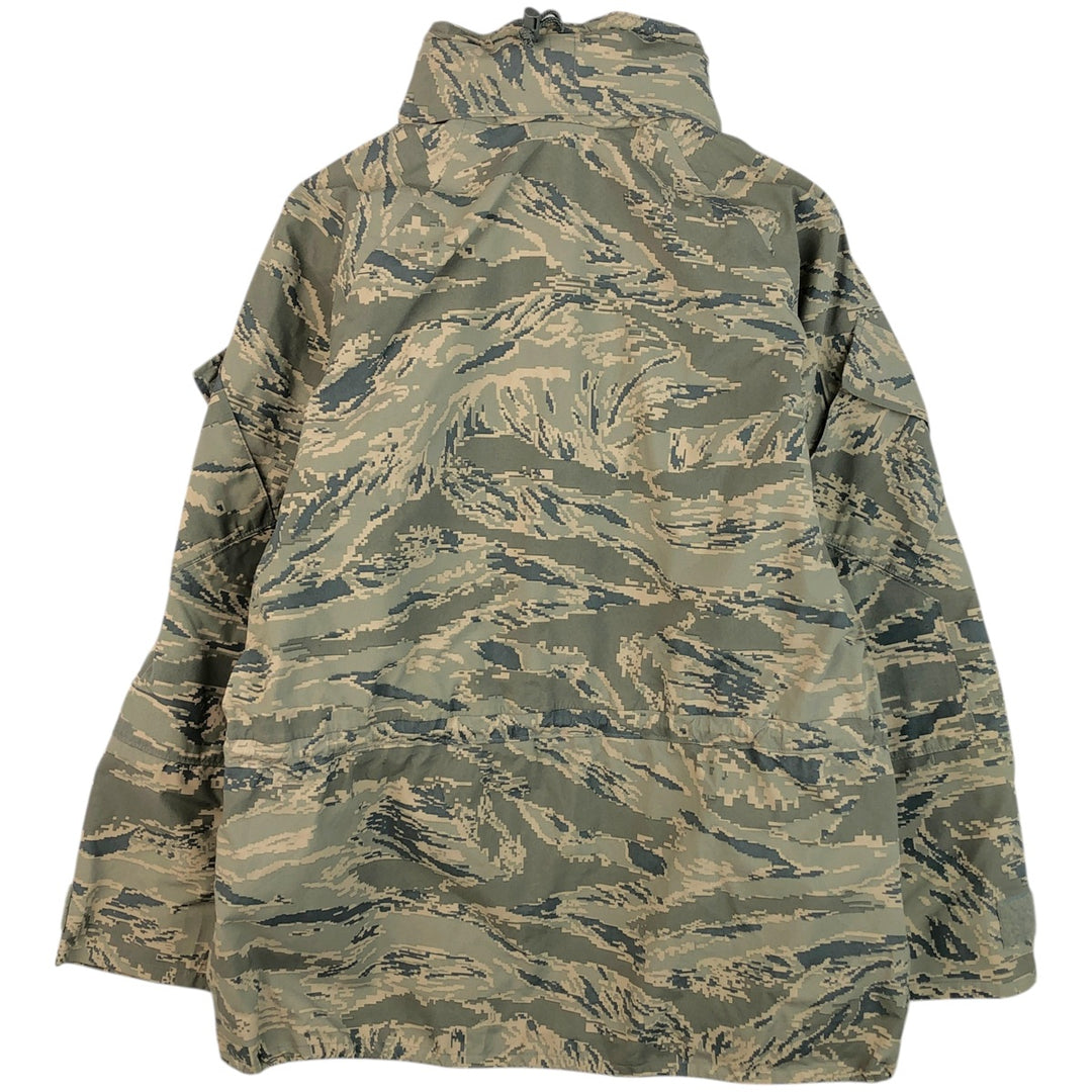 Authentic US military camouflage pattern ABU Digital Tiger Camo ECWCS 2nd Gen Military Gore-Tex Parka, Made in USA, Medium Regular Nylon gray type Vintage Second Hand