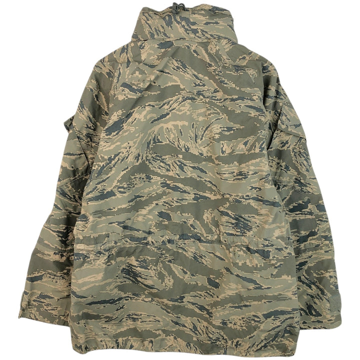 Authentic US military camouflage pattern ABU Digital Tiger Camo ECWCS 2nd Gen Military Gore-Tex Parka, Made in USA, Medium Regular Nylon gray type Vintage Second Hand