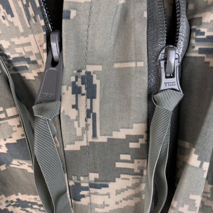 Authentic US military camouflage pattern ABU Digital Tiger Camo ECWCS 2nd Gen Military Gore-Tex Parka, Made in USA, Medium Regular Nylon gray type Vintage Second Hand