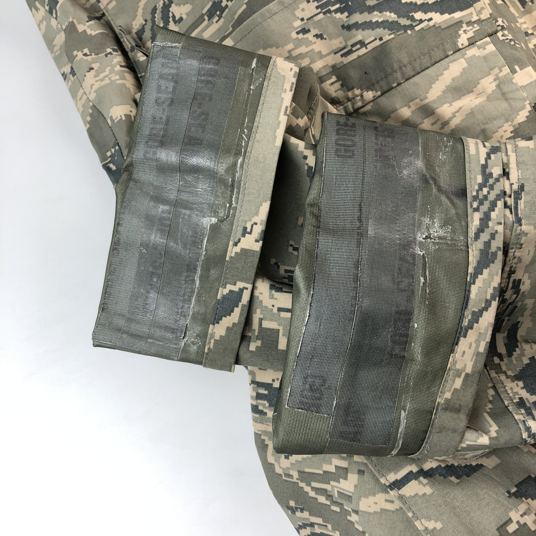 Authentic US military camouflage pattern ABU Digital Tiger Camo ECWCS 2nd Gen Military Gore-Tex Parka, Made in USA, Medium Regular Nylon gray type Vintage Second Hand