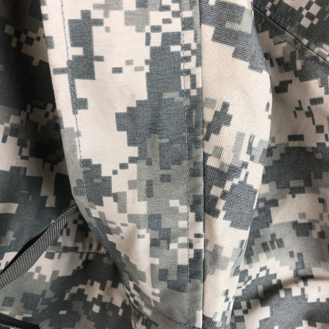 Camouflage ACU Digital Camo Military Gore-Tex Parka, Large-Regular, Men's Size L Nylon gray type Vintage Second Hand