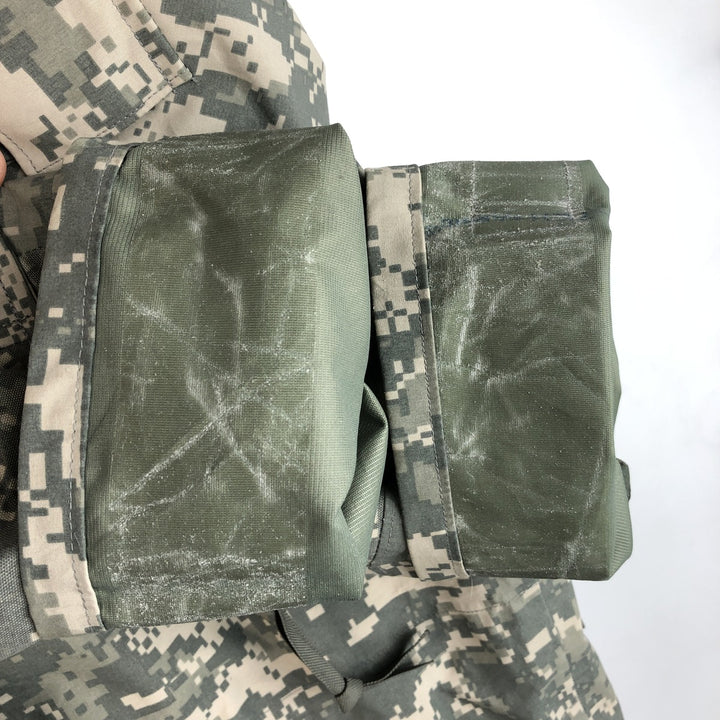 Camouflage ACU Digital Camo Military Gore-Tex Parka, Large-Regular, Men's Size L Nylon gray type Vintage Second Hand