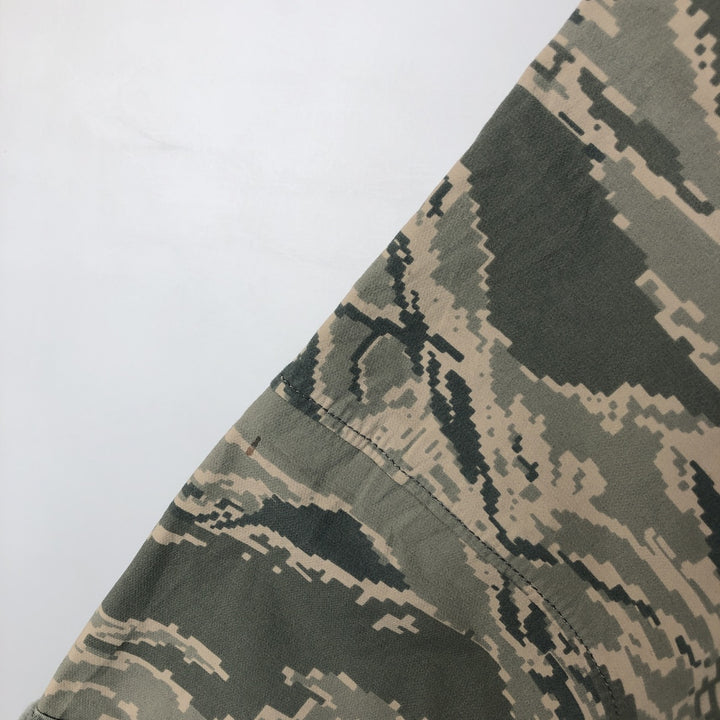 Authentic 2000'S US military camouflage pattern ABU Digital Tiger Camo ECWCS 2nd Gen Military Gore-Tex Parka, Made in USA, Medium Regular Nylon Beige type Vintage Second Hand