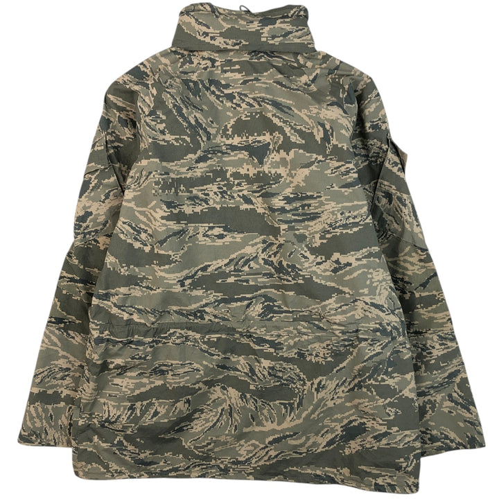 Civilian Camouflage Pattern ABU Digital Tiger Camo Military Gore-Tex Parka, Made in USA, Men's Size Medium unclear gray type Vintage Second Hand