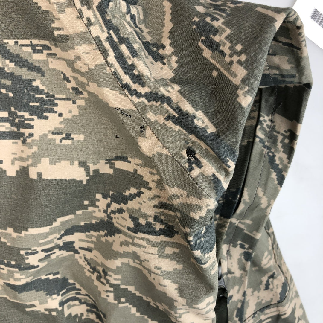 Civilian Camouflage Pattern ABU Digital Tiger Camo Military Gore-Tex Parka, Made in USA, Men's Size Medium unclear gray type Vintage Second Hand