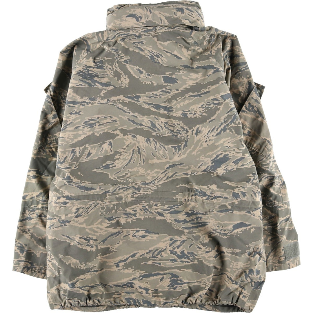 ACU Digital Camo Military Gore-Tex Parka, Made in USA, Medium Regular, Men's Size M Nylon Khaki type Vintage Second Hand