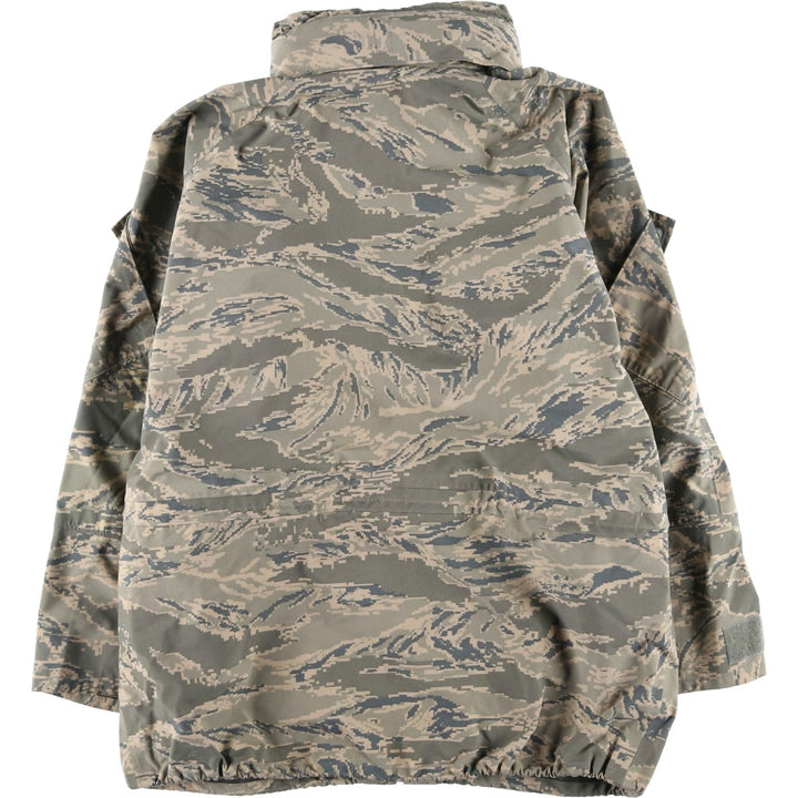 ACU Digital Camo Military Gore-Tex Parka, Made in USA, Medium Regular, Men's Size M Nylon Khaki type Vintage Second Hand
