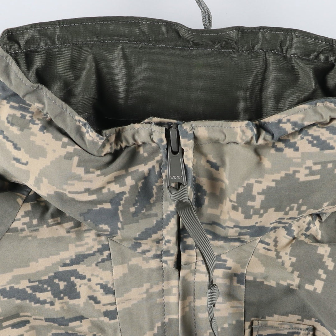 ACU Digital Camo Military Gore-Tex Parka, Made in USA, Medium Regular, Men's Size M Nylon Khaki type Vintage Second Hand