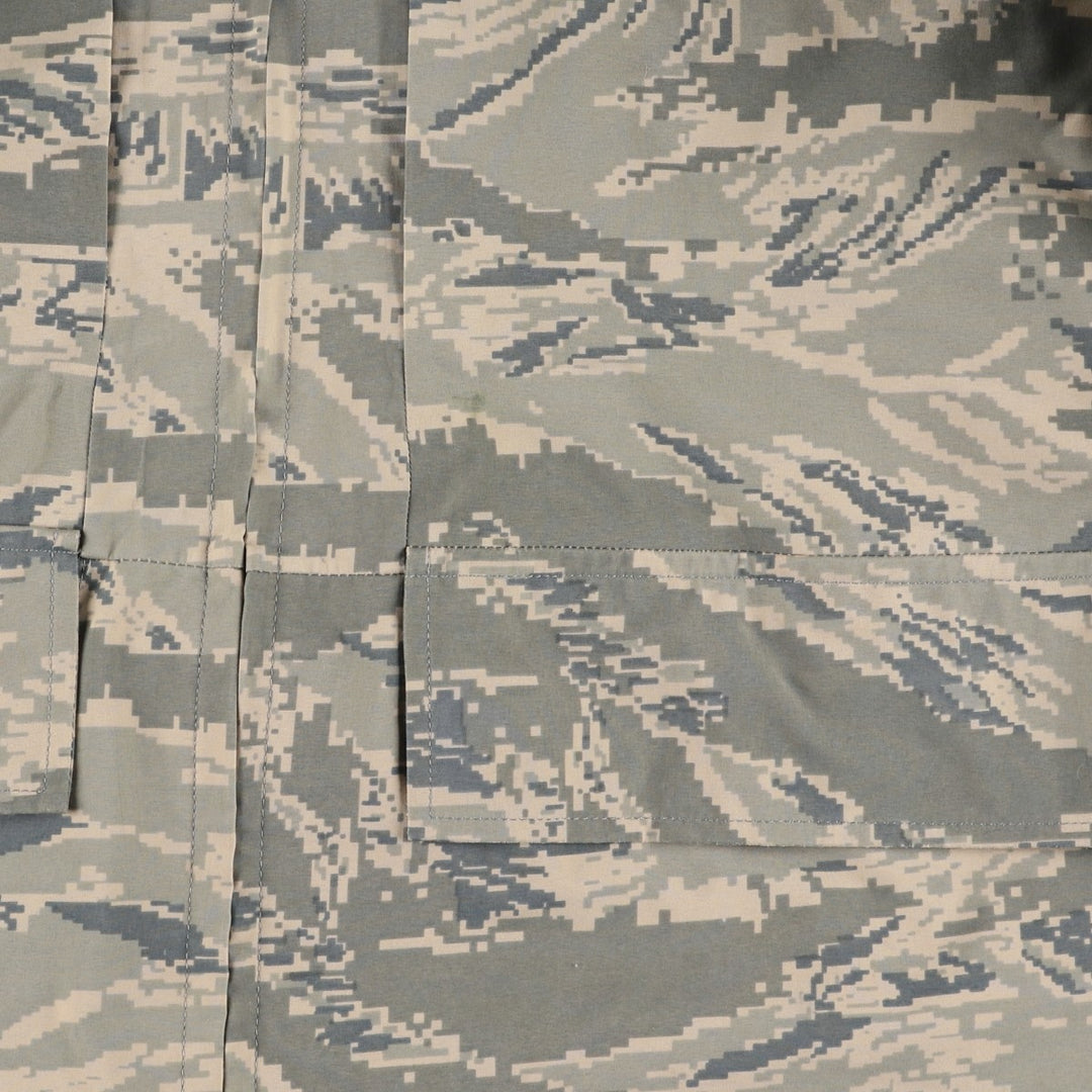 ACU Digital Camo Military Gore-Tex Parka, Made in USA, Medium Regular, Men's Size M Nylon Khaki type Vintage Second Hand