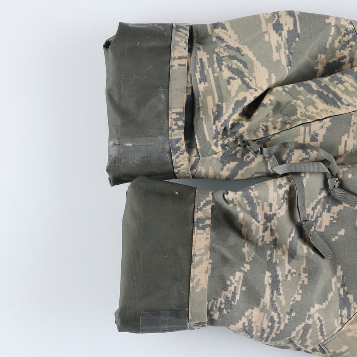 ACU Digital Camo Military Gore-Tex Parka, Made in USA, Medium Regular, Men's Size M Nylon Khaki type Vintage Second Hand