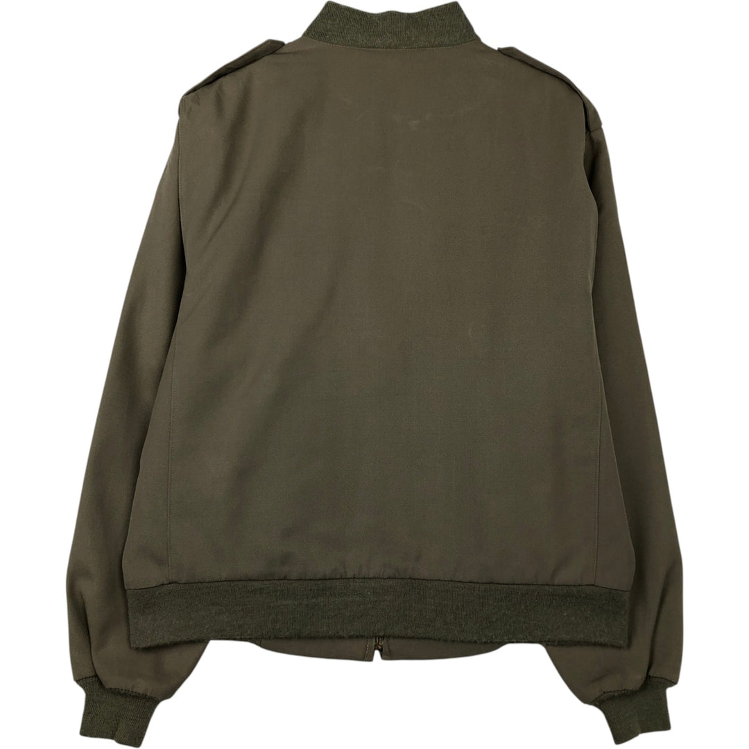the MARINE shop Military Tanker Jacket 42R Men's XL unclear Khaki type Vintage Second Hand