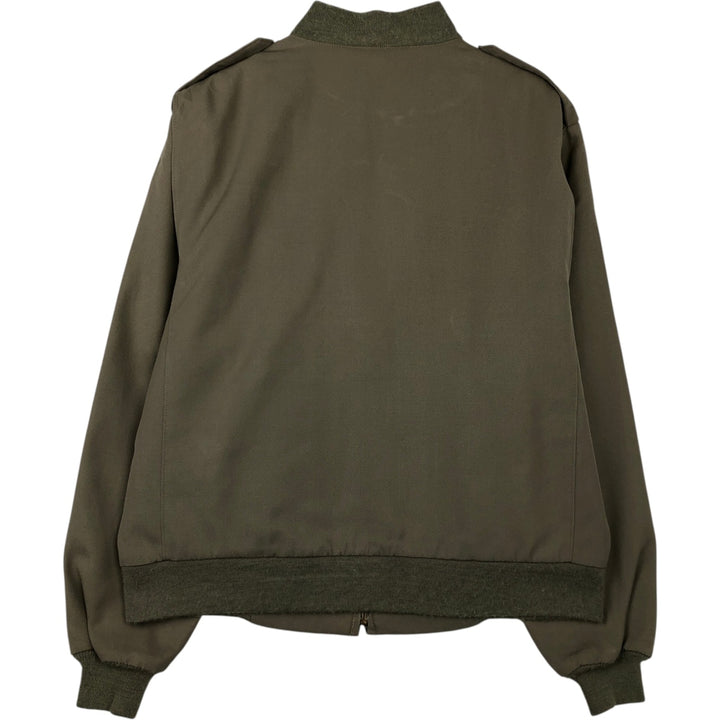 the MARINE shop Military Tanker Jacket 42R Men's XL unclear Khaki type Vintage Second Hand