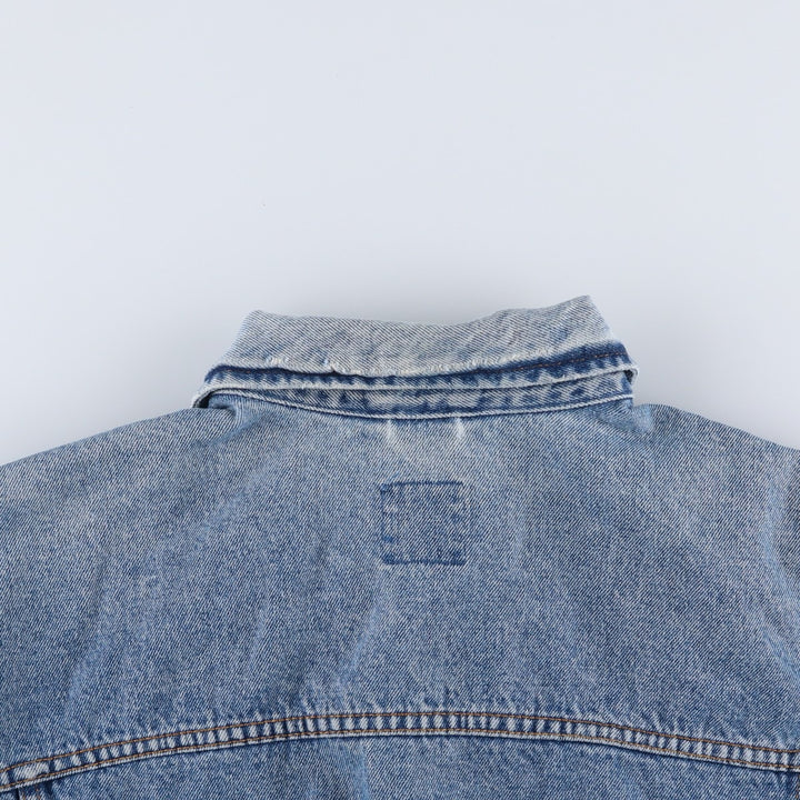 Vintage Lee Riders denim jacket, size XXL, from the 1980s. cotton blue type Vintage Second Hand