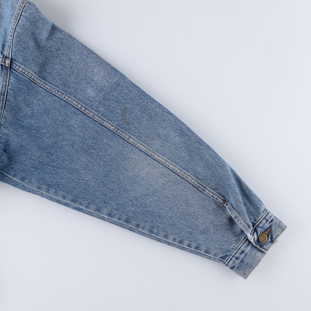 Vintage Lee Riders denim jacket, size XXL, from the 1980s. cotton blue type Vintage Second Hand