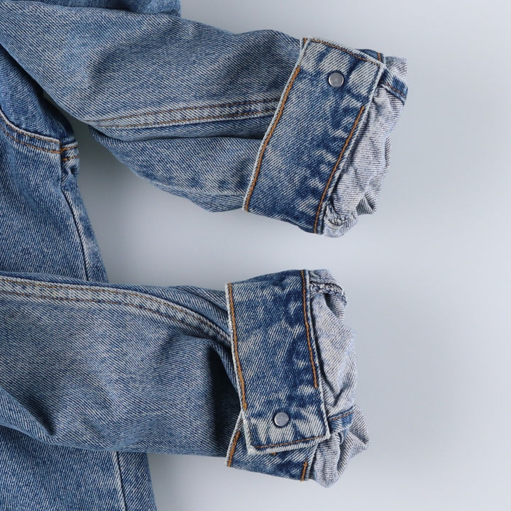 Vintage Lee Riders denim jacket, size XXL, from the 1980s. cotton blue type Vintage Second Hand