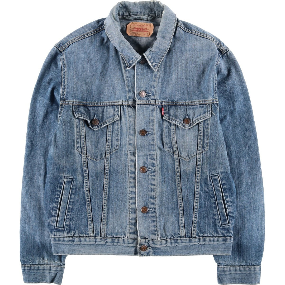 2000'S Levi's 70550-0439 Euro Model Denim Jacket, Men's Size Medium cotton blue type Vintage Second Hand