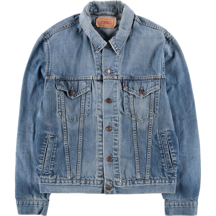 2000'S Levi's 70550-0439 Euro Model Denim Jacket, Men's Size Medium cotton blue type Vintage Second Hand