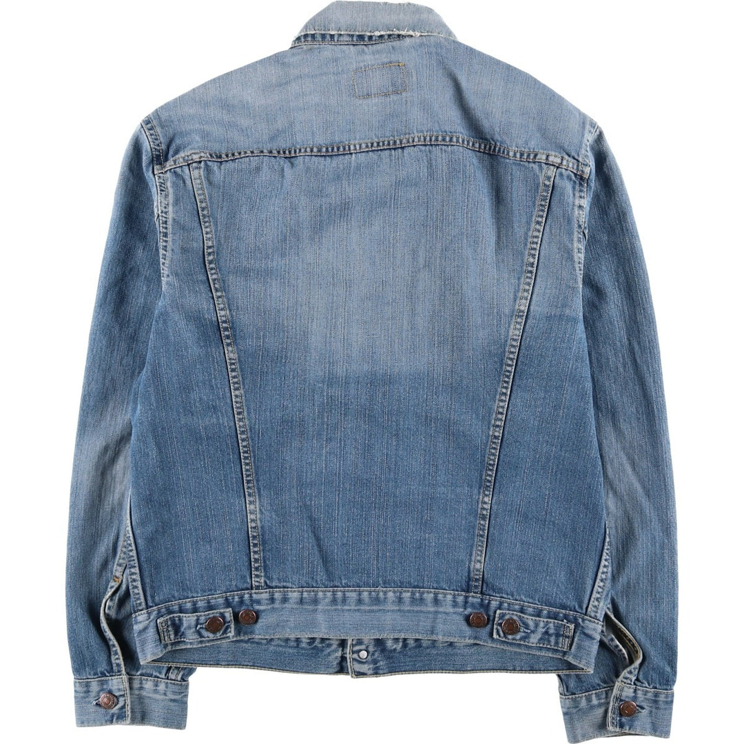 2000'S Levi's 70550-0439 Euro Model Denim Jacket, Men's Size Medium cotton blue type Vintage Second Hand