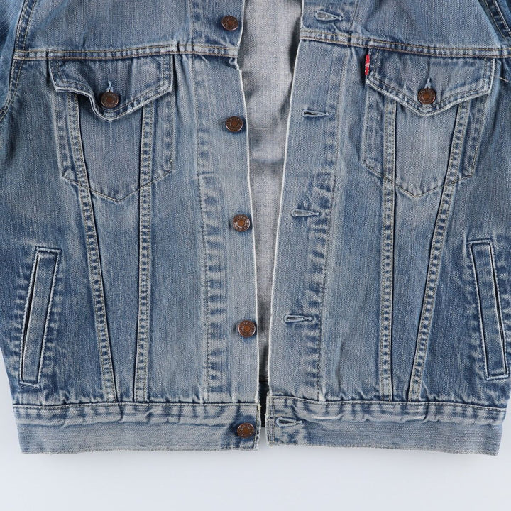 2000'S Levi's 70550-0439 Euro Model Denim Jacket, Men's Size Medium cotton blue type Vintage Second Hand