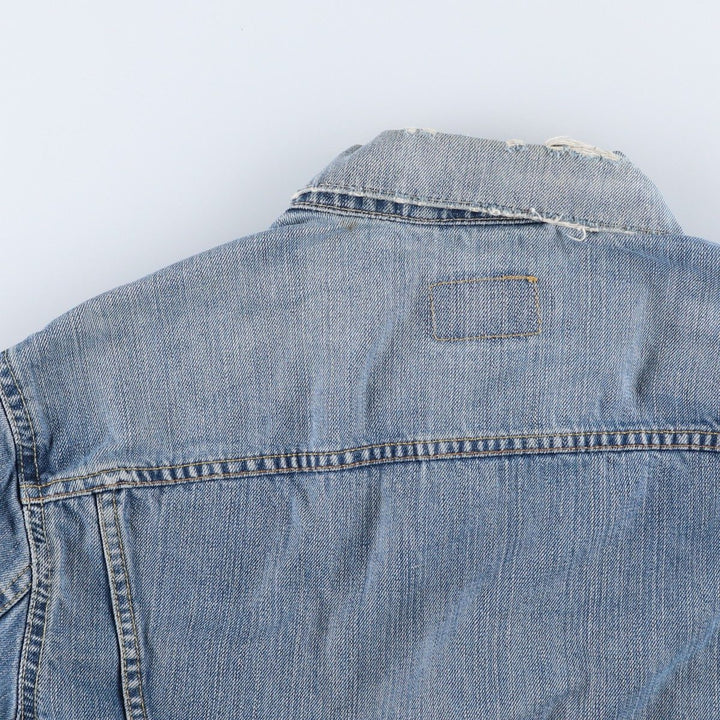 2000'S Levi's 70550-0439 Euro Model Denim Jacket, Men's Size Medium cotton blue type Vintage Second Hand
