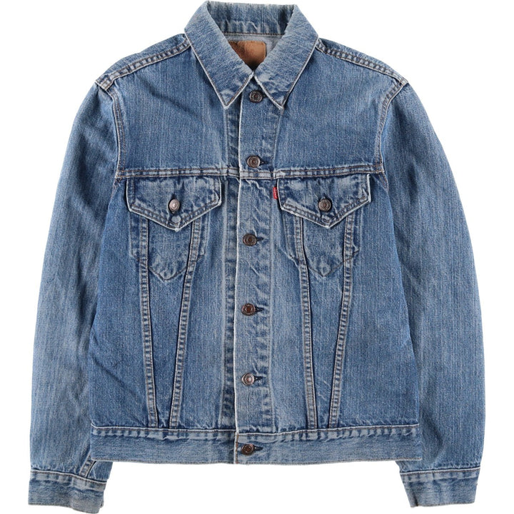 Levi's denim jacket, made in the USA, men's size S cotton blue type Vintage Second Hand