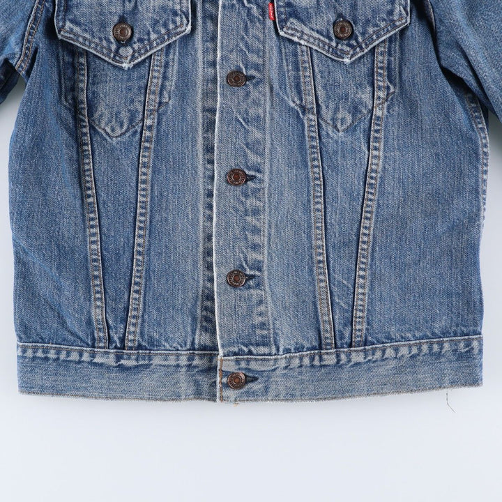 Levi's denim jacket, made in the USA, men's size S cotton blue type Vintage Second Hand