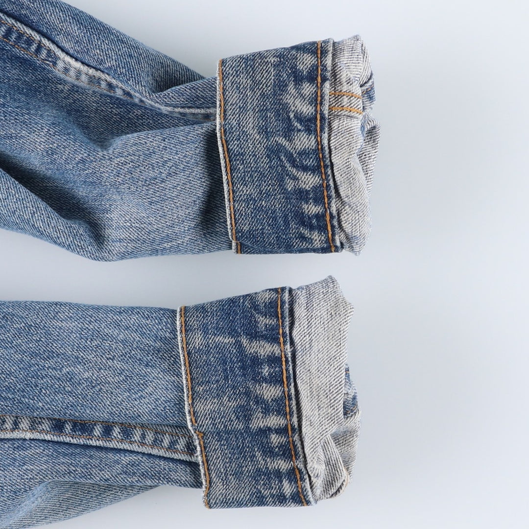Levi's denim jacket, made in the USA, men's size S cotton blue type Vintage Second Hand