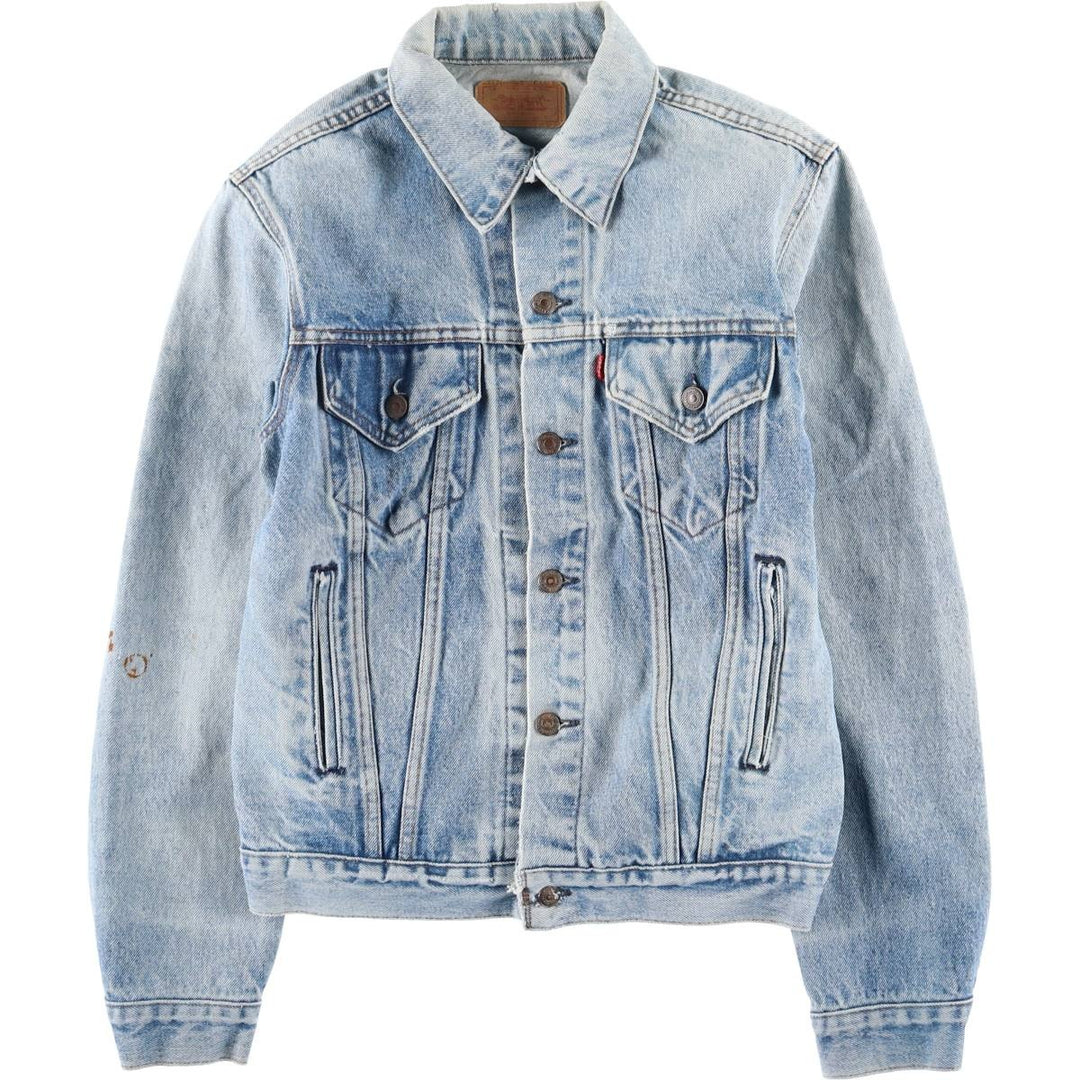Levi's denim jacket, denim jacket, made in the USA, men's size M, vintage cotton blue type Vintage Second Hand