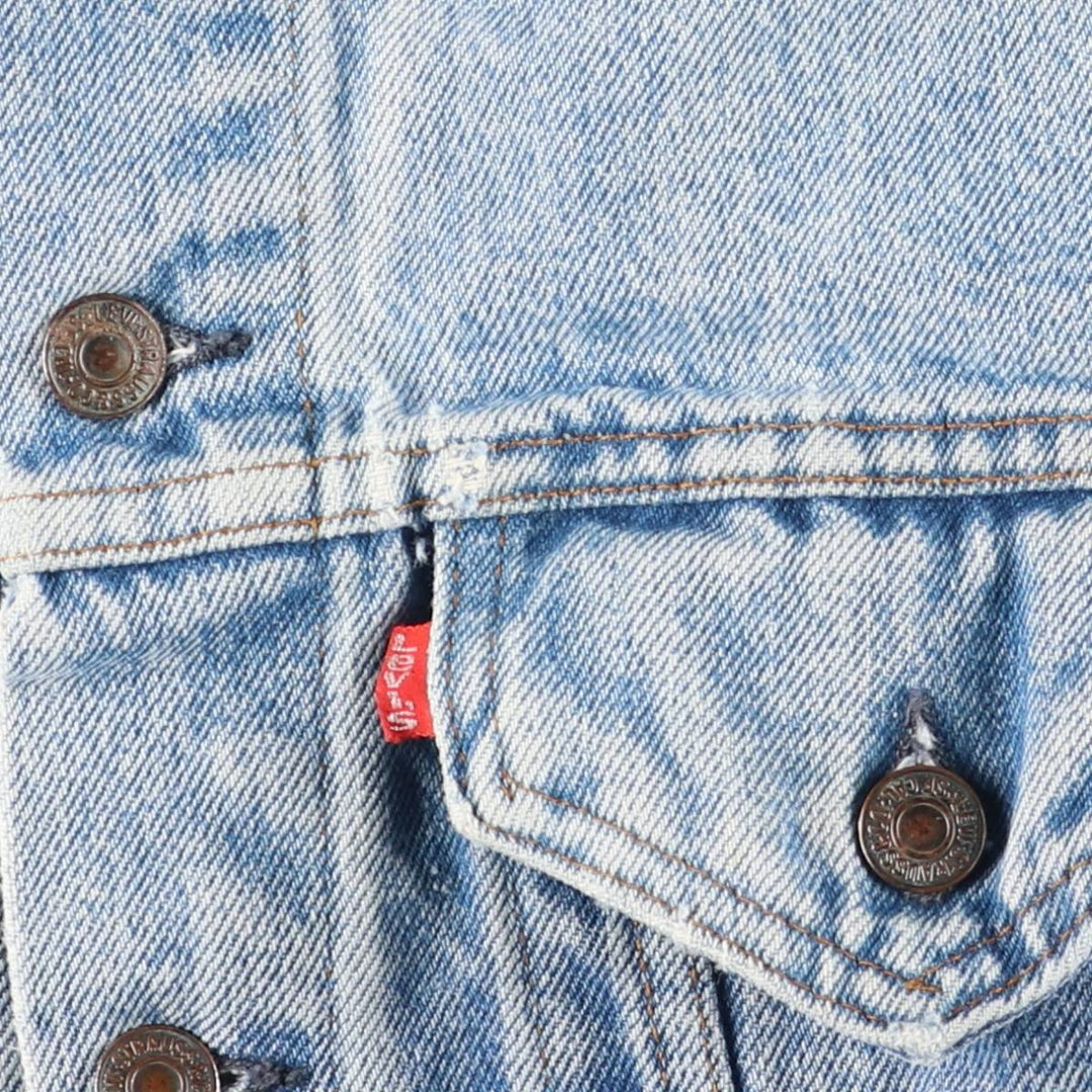 Levi's denim jacket, denim jacket, made in the USA, men's size M, vintage cotton blue type Vintage Second Hand