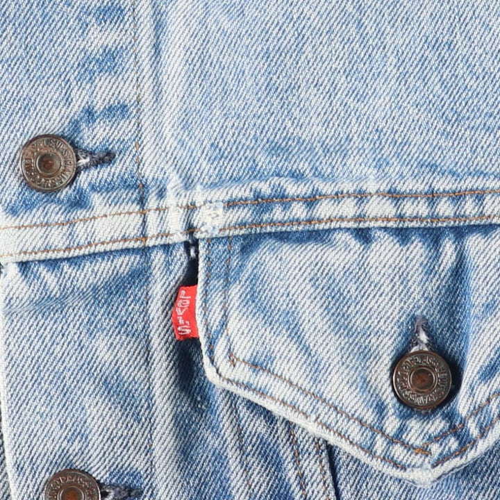 Levi's denim jacket, denim jacket, made in the USA, men's size M, vintage cotton blue type Vintage Second Hand