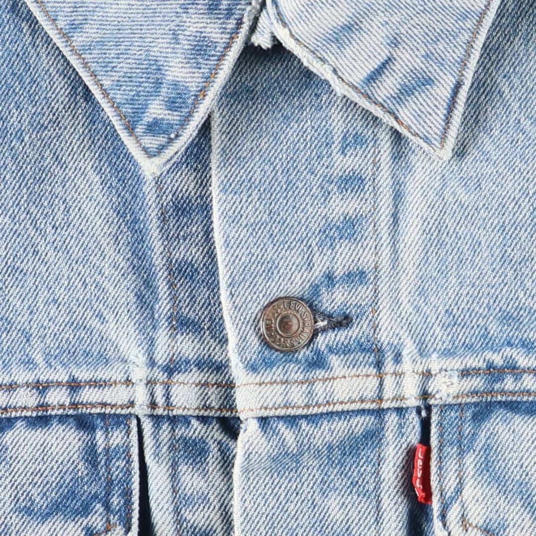Levi's denim jacket, denim jacket, made in the USA, men's size M, vintage cotton blue type Vintage Second Hand