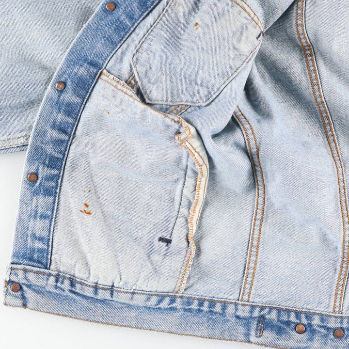 Levi's denim jacket, denim jacket, made in the USA, men's size M, vintage cotton blue type Vintage Second Hand