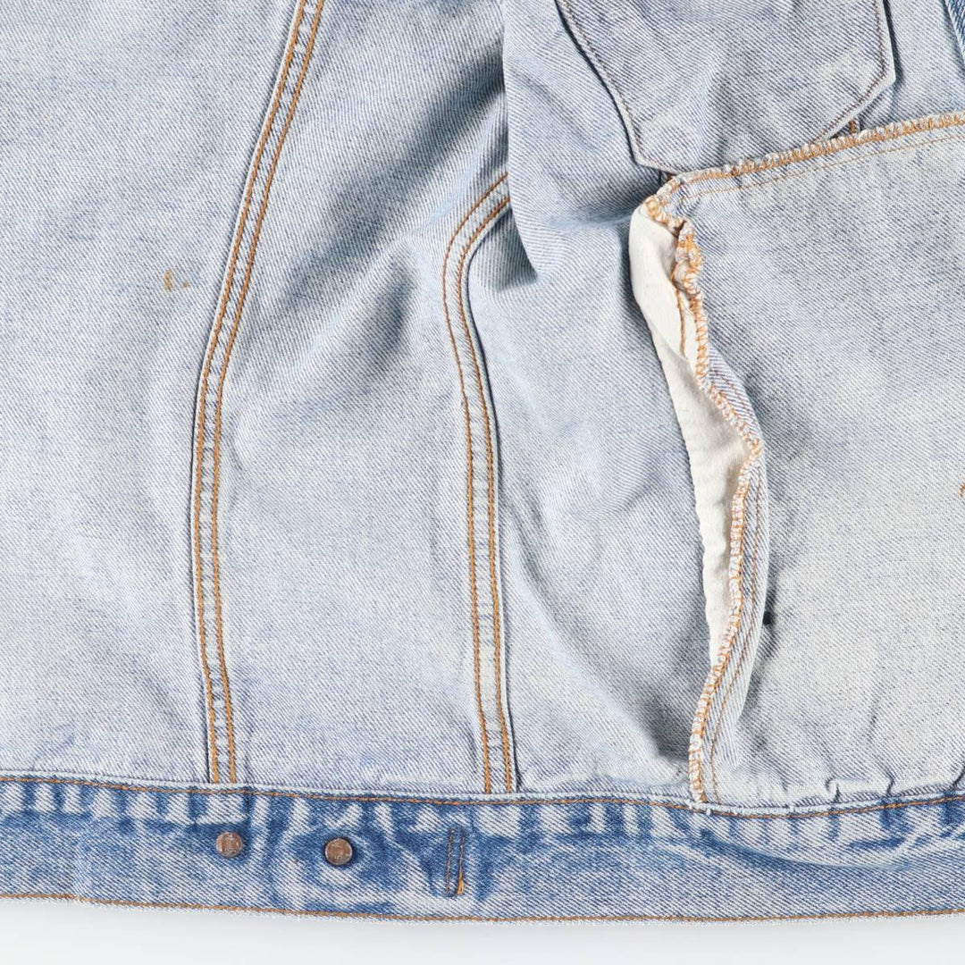 Levi's denim jacket, denim jacket, made in the USA, men's size M, vintage cotton blue type Vintage Second Hand