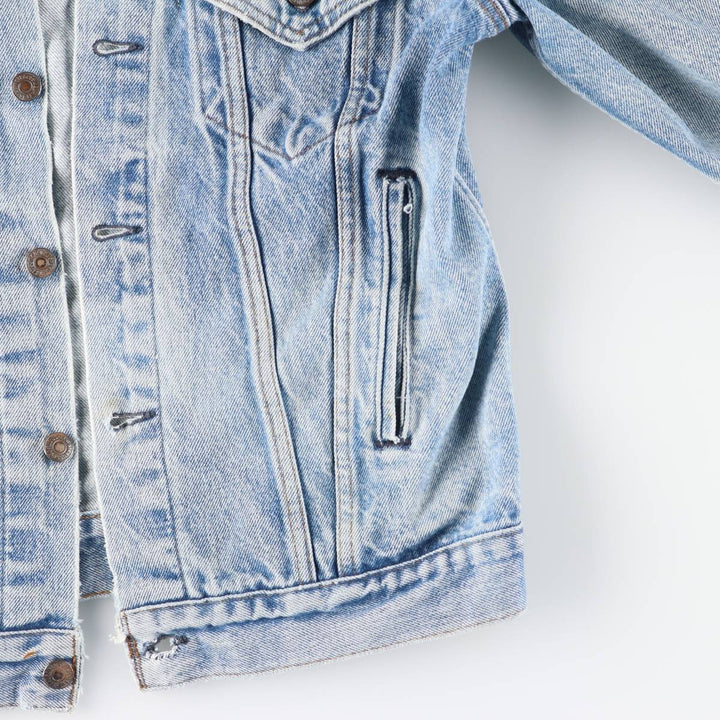 Levi's denim jacket, denim jacket, made in the USA, men's size M, vintage cotton blue type Vintage Second Hand