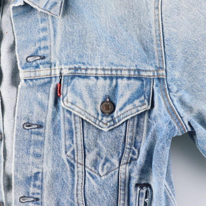 Levi's denim jacket, denim jacket, made in the USA, men's size M, vintage cotton blue type Vintage Second Hand