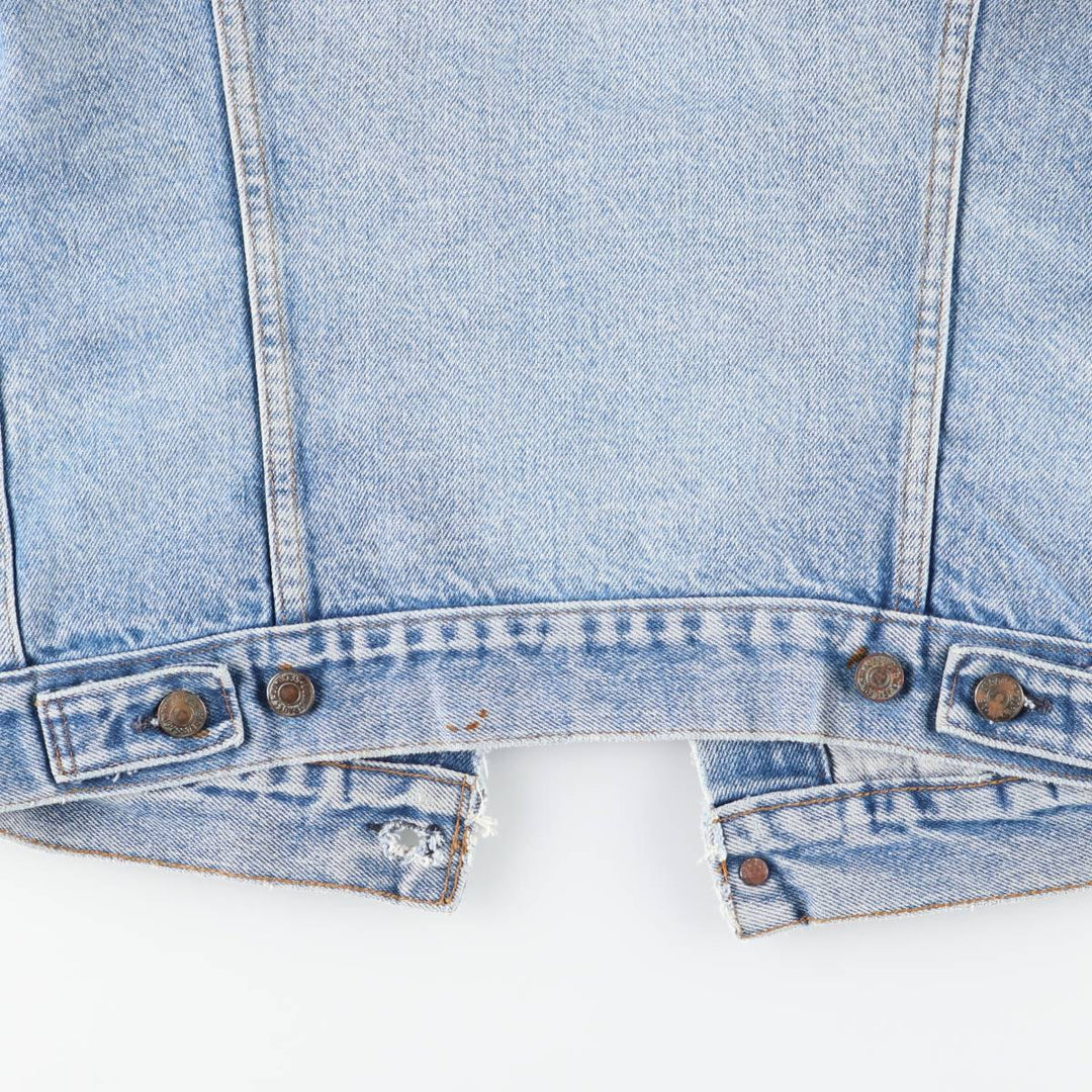 Levi's denim jacket, denim jacket, made in the USA, men's size M, vintage cotton blue type Vintage Second Hand