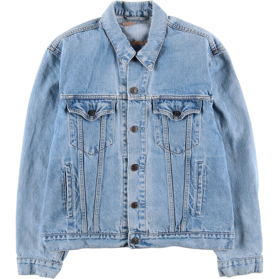 90'S Levi's 70503-0210 denim jacket, denim jacket, men's size L, vintage cotton blue type Vintage Second Hand