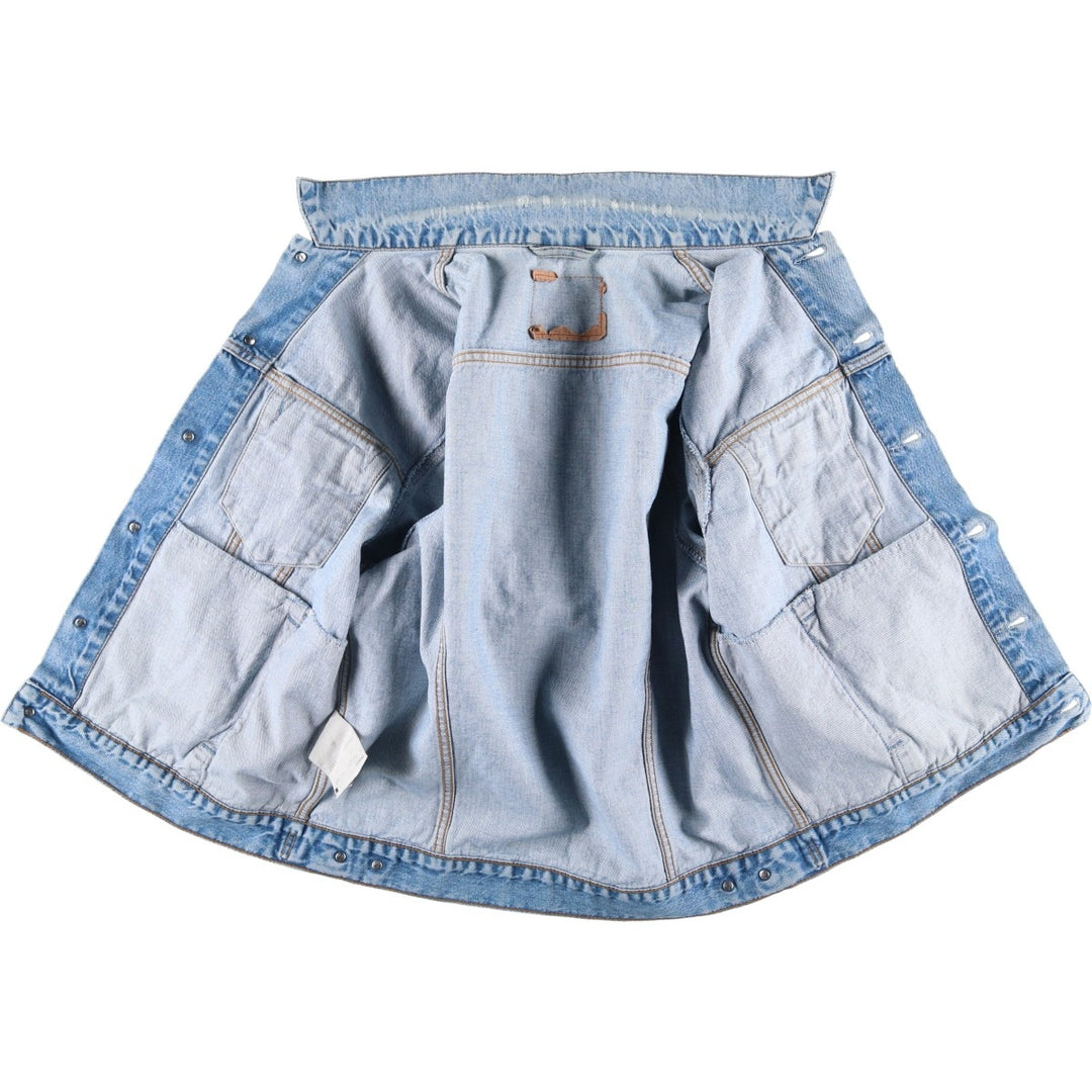 90'S Levi's 70503-0210 denim jacket, denim jacket, men's size L, vintage cotton blue type Vintage Second Hand