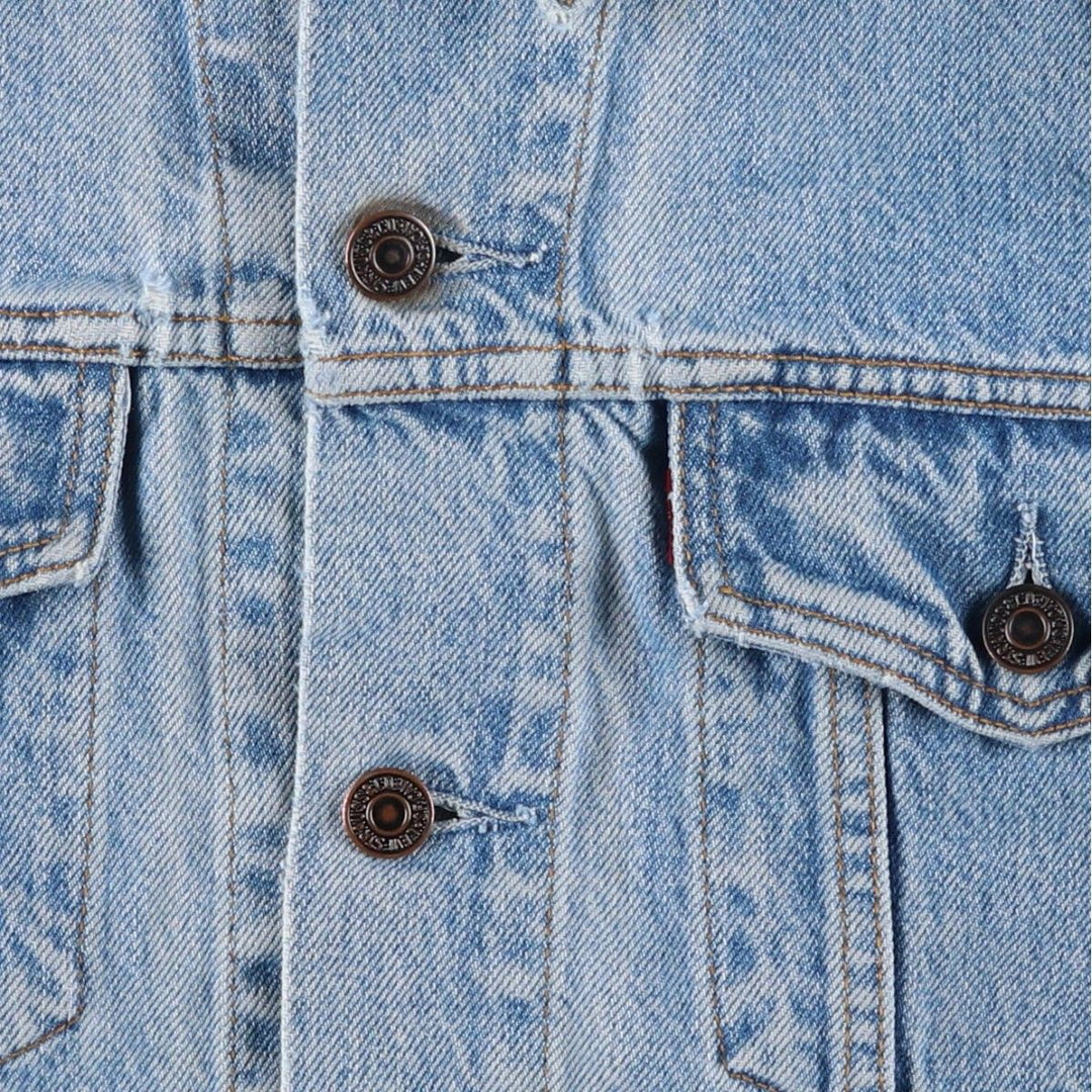 90'S Levi's 70503-0210 denim jacket, denim jacket, men's size L, vintage cotton blue type Vintage Second Hand