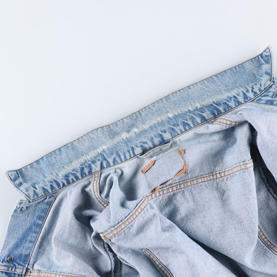 90'S Levi's 70503-0210 denim jacket, denim jacket, men's size L, vintage cotton blue type Vintage Second Hand