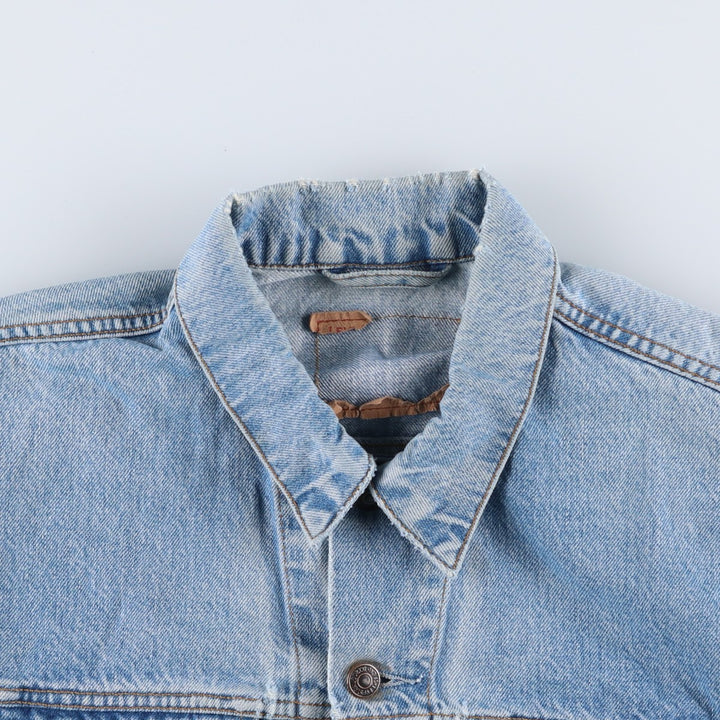 90'S Levi's 70503-0210 denim jacket, denim jacket, men's size L, vintage cotton blue type Vintage Second Hand