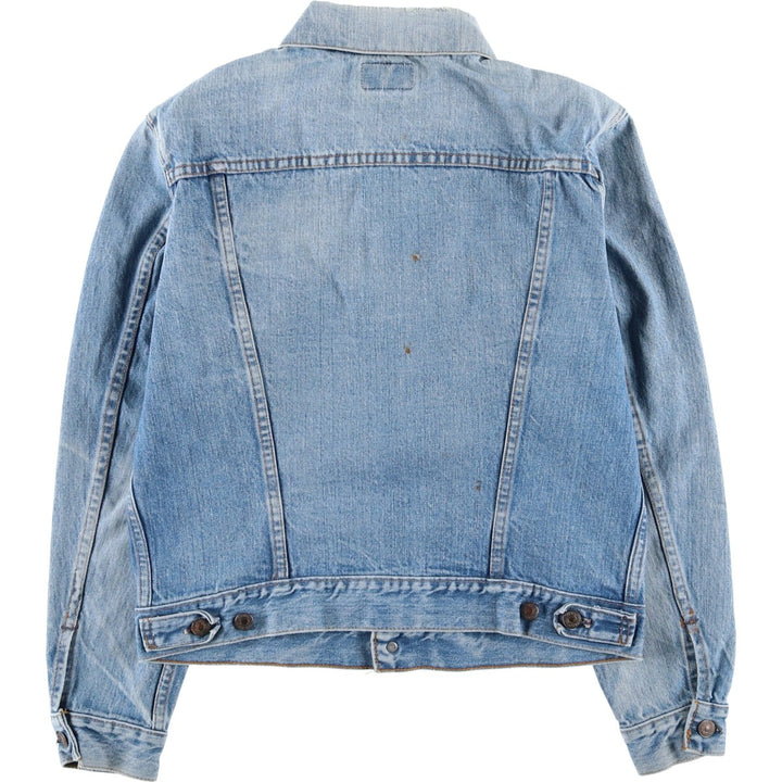 Vintage 1980'S Levi's 75506-0217 denim jacket, made in Canada, size M. cotton blue type Vintage Second Hand